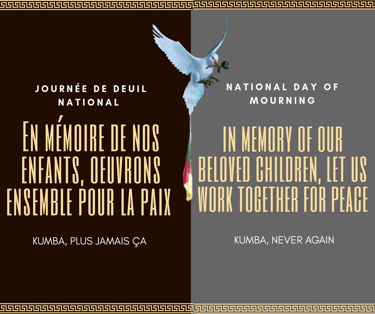#NationalMourning
#DeuilNational
#Kumba
#Cameroun
#Cameroon