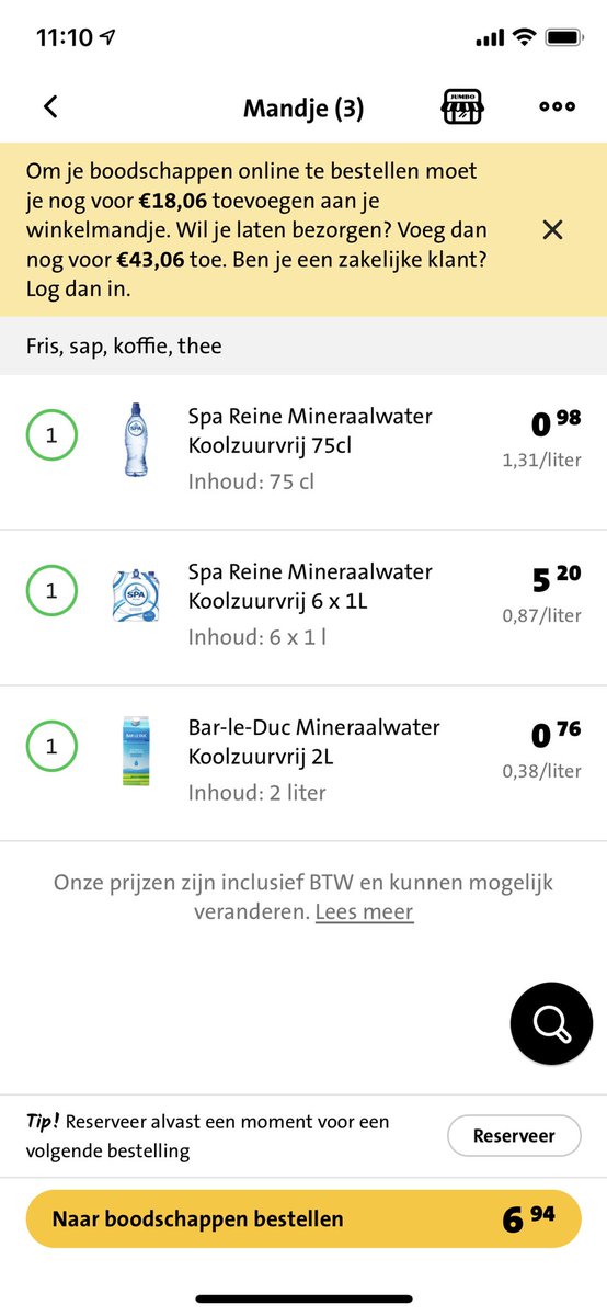 Sheila Gijselman (@sheila_ppeople) on Twitter photo Bijzonder fenomeen, iemand #antwoord? Mijn partner en ik toesten dezelfde producten op de <a href="/JumboSupermarkt/">Jumbo Supermarkten</a> app in, krijg 2 verschillende prijzen!😳 Bijzonder fenomeen, iemand #antwoord? Mijn partner en ik toesten dezelfde producten op de <a href="/JumboSupermarkt/">Jumbo Supermarkten</a> app in, krijg 2 verschillende prijzen!😳