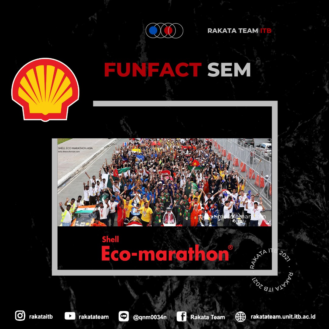 rakatateam's tweet photo. [FACT ABOUT SEM]

Do you know about shell eco marathon? Shell eco marathon is the world wide competition on energy optimization. It challenges student engineering to design the most energy efficient vehicles.

#RakataTeamITB #ShellEcoMarathon https://t.co/VH5H80KJtv