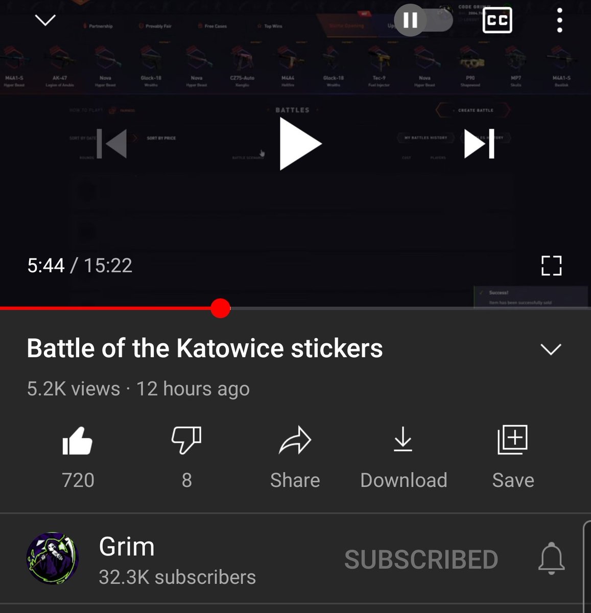 BinUnschuldig's tweet photo. @GrimzYoutube ^^ https://t.co/RNuHCVrsWR