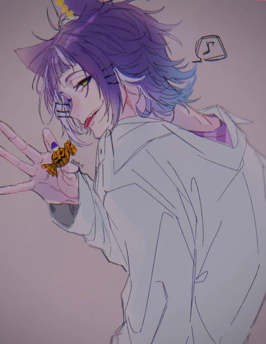 HappyHalloween!!
 #ツイステハロウィーン 