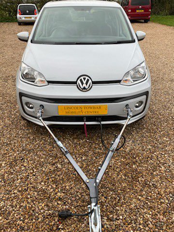 lincolntowbar's tweet photo. #Towmaster2 #AFrame fitted with #Invisibrake electronic vacuum servo assisted braking system to a #VW #Up #motorhome #lincoln @nttauk #staycation https://t.co/YliHmRpxNC