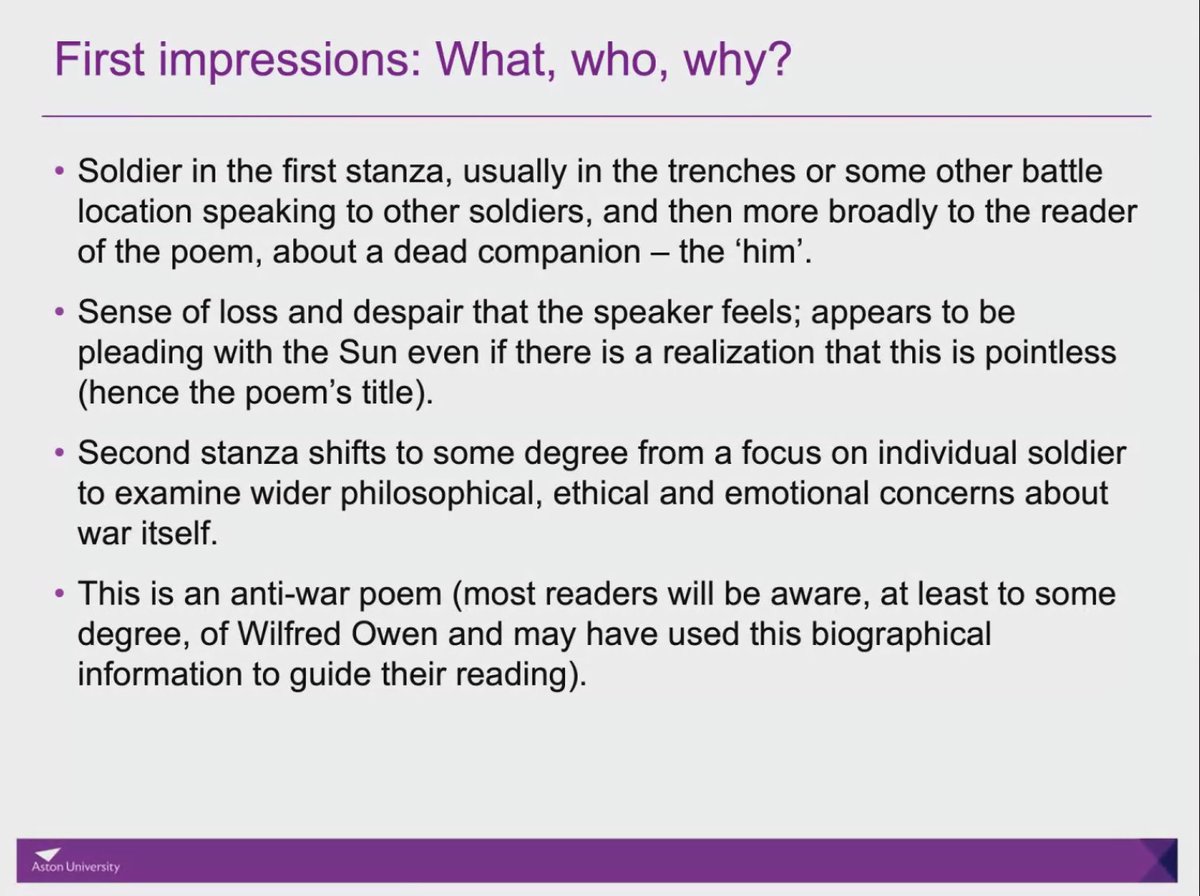 Using linguistics as a way of developing more nuanced interpretation of poetry, supporting pupils to consider language decisions to create meaning  @mmgiovanelli  #TELLlaunchevent