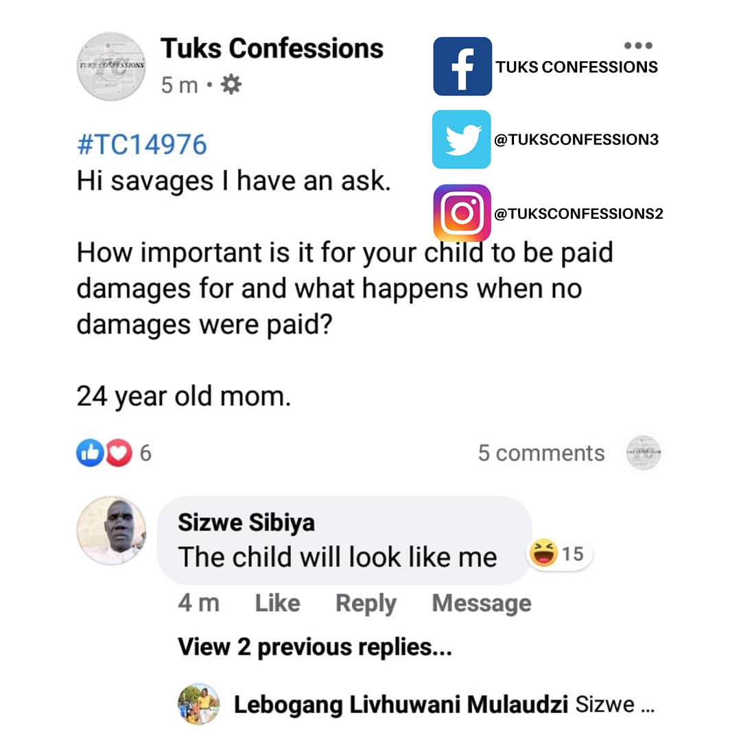 TuksConfession3's tweet photo. Your answer is on the right 👉🏾 😂
#TuksConfessions https://t.co/g7mws2sg2K