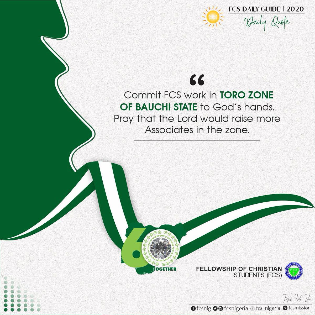 fcsnigeria's tweet photo. Commit FCS work in Toro Zone of Bauchi state to God's hands. Pray that the Lord would raise more Associates in the zone.
#fcs
#fcsnigeria
#fcsdailyguide
#dailyquotes https://t.co/rsc5pasUXI