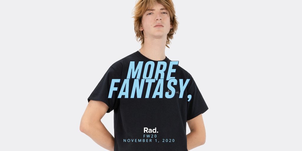 RAD FW 2020. November 1, 2020. 👀
rad.co
#radshop