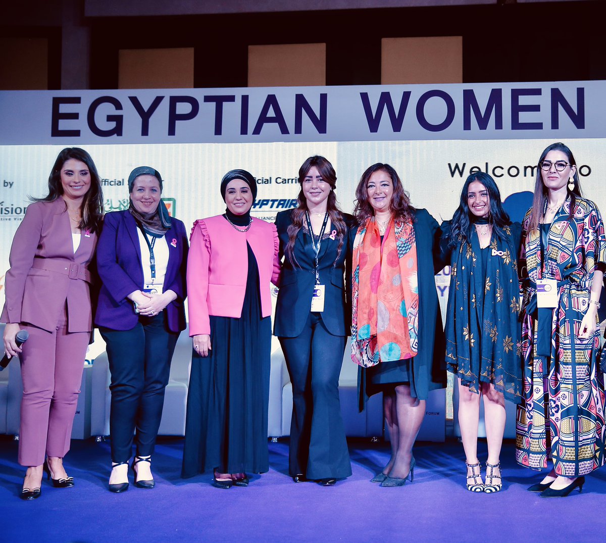abeer_khedr2's tweet photo. Proud to be recognized for my contributions to securing the financial sector in Egypt during the awards ceremony of the Egyptian Women Forum. Much humbled to be selected among 30 of Egypt’s most inspirational women of impact #CyberSecurity #wicsme #womenincyber #womenempowerment https://t.co/anqhC6DuA1