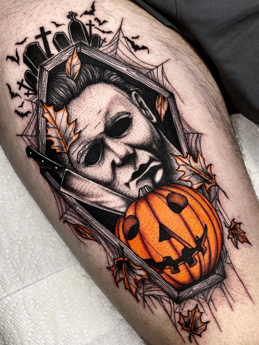 Celebrate Michael Myers Return to the Big Screen With Terrifying Ink
