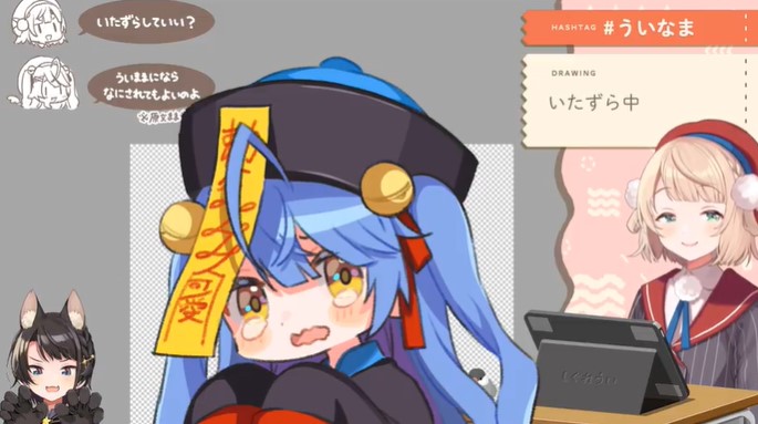 絵描き配信で連続で泣かされるあみゃみゃ 