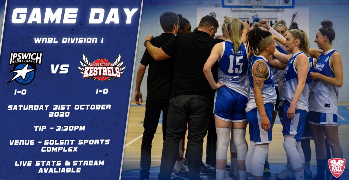 Senior Women on the road to Solent Kestrels today as they look to move to 2-0.

Live Stats: fibalivestats.com/u/BBE/1772160/

Live Stream: Follow <a href="/TSKestrelsWBB/">Solent Kestrels WBB</a> 

#IBCfamily