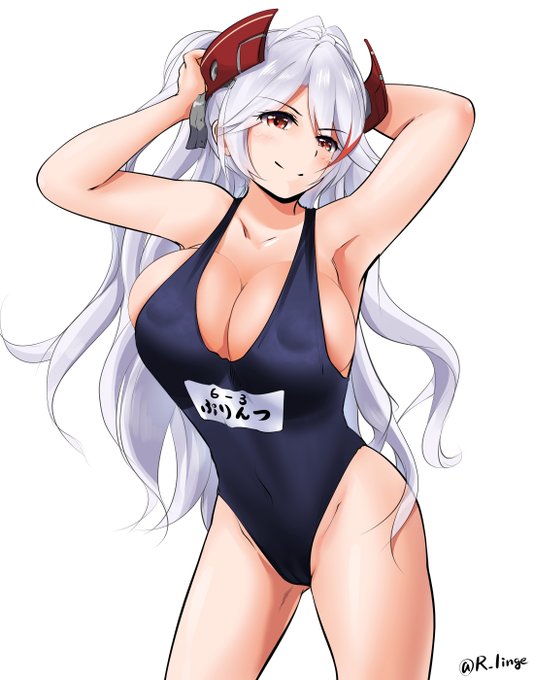 イケナイ❤️プリンツ・オイゲン(健全)
#アズールレーン 