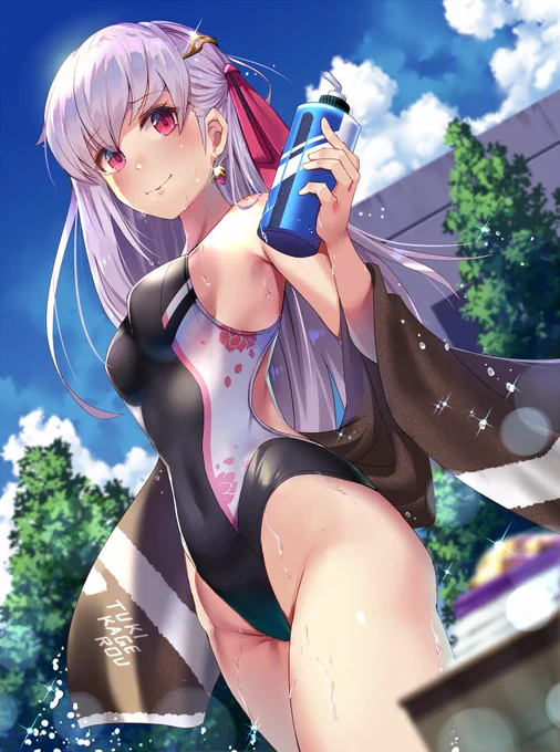 #競泳水着の日

色々描かせて頂きました～。
描いてて楽しかったです? 
