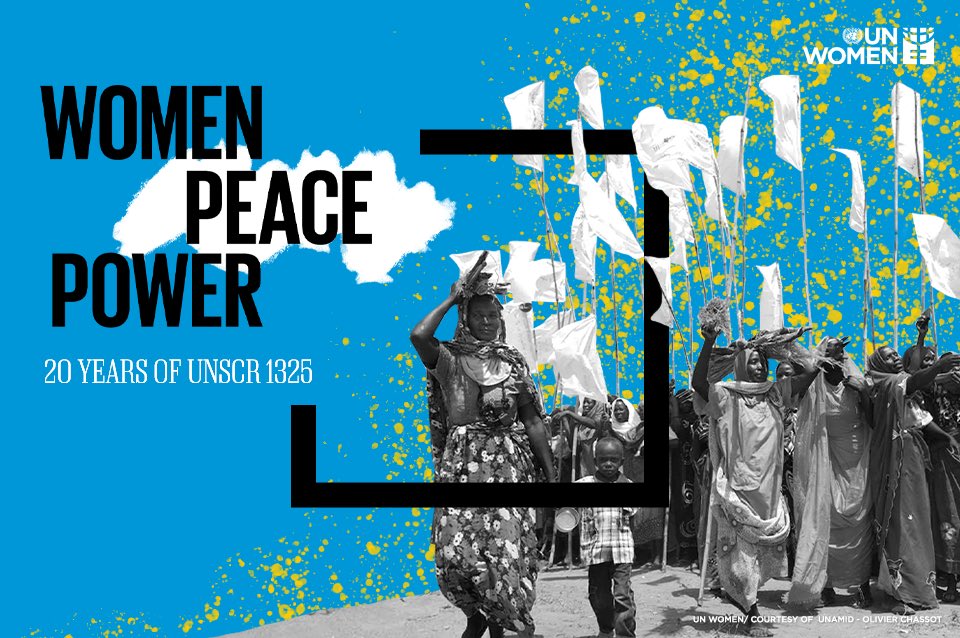 📄 The #UNSCR1325 'Women, Peace and Security' was adopted to
 
1⃣ prevent and protect women and girls against conflict related violence
2⃣ promote women's participation in decision-making in the field of peace and security

#WPSin2020