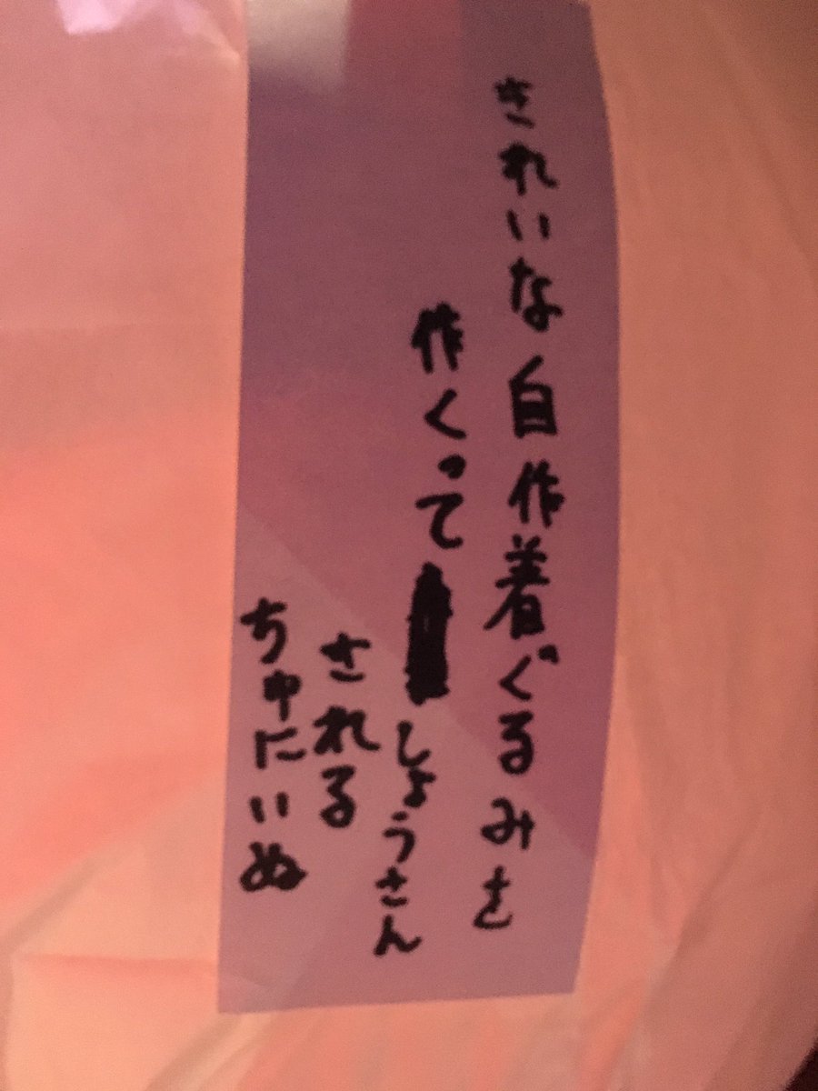 ちゅにいぬ 漢字が出てこなかったけどランタンに願い事を書いてみた ちゅにいぬ 漢字が出てこなかったけどランタンに願い事を書いてみた