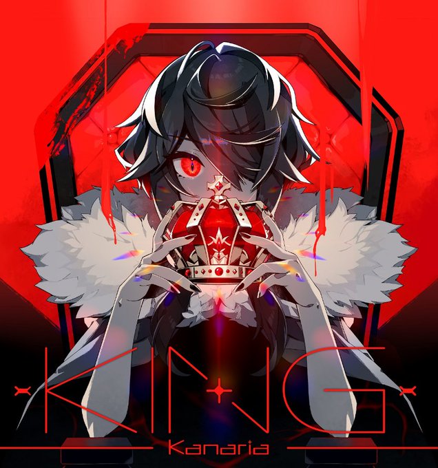 Kanariaさんの1thアルバム『KING』のジャケットイラスト・デザインを制作させていただきました!

▼ XFD
youtube :https://t.co/mMhXyPocsl
niconico : https://t.co/nDQpVmPrJk

▼予約受付中
https://t.co/AQcBN1wmby 