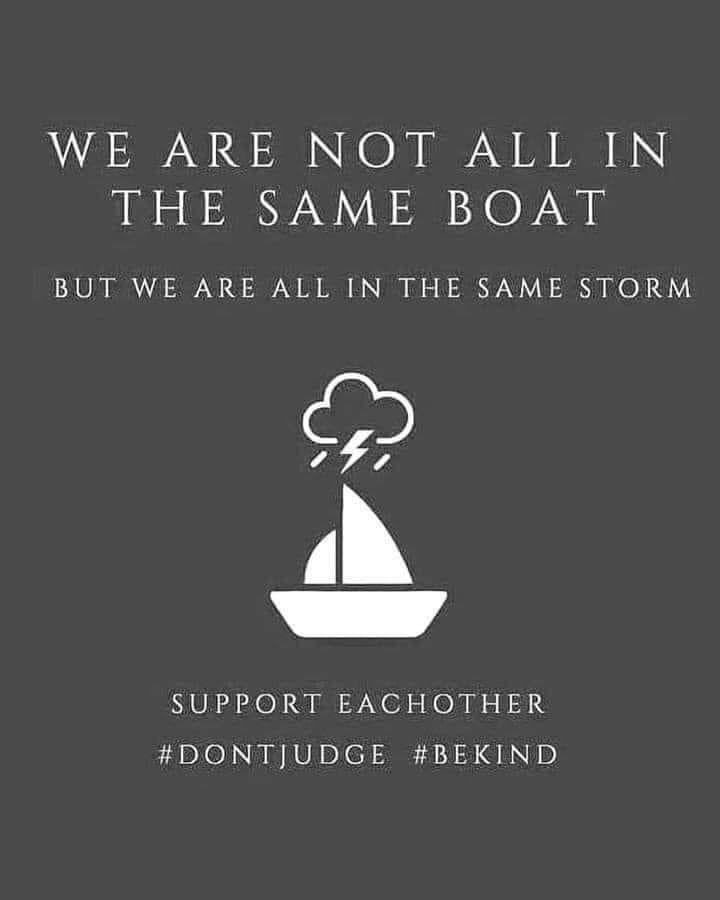 weeruthie75's tweet image. As we journey through these uncertain times, it's important to remember that we are all in this together. Whatever your challenge; paddleboarding around the UK, adapting to new ways of life, feeling lost or low - remember that you are not alone. #WeWillGetThroughThis #PaddlePower