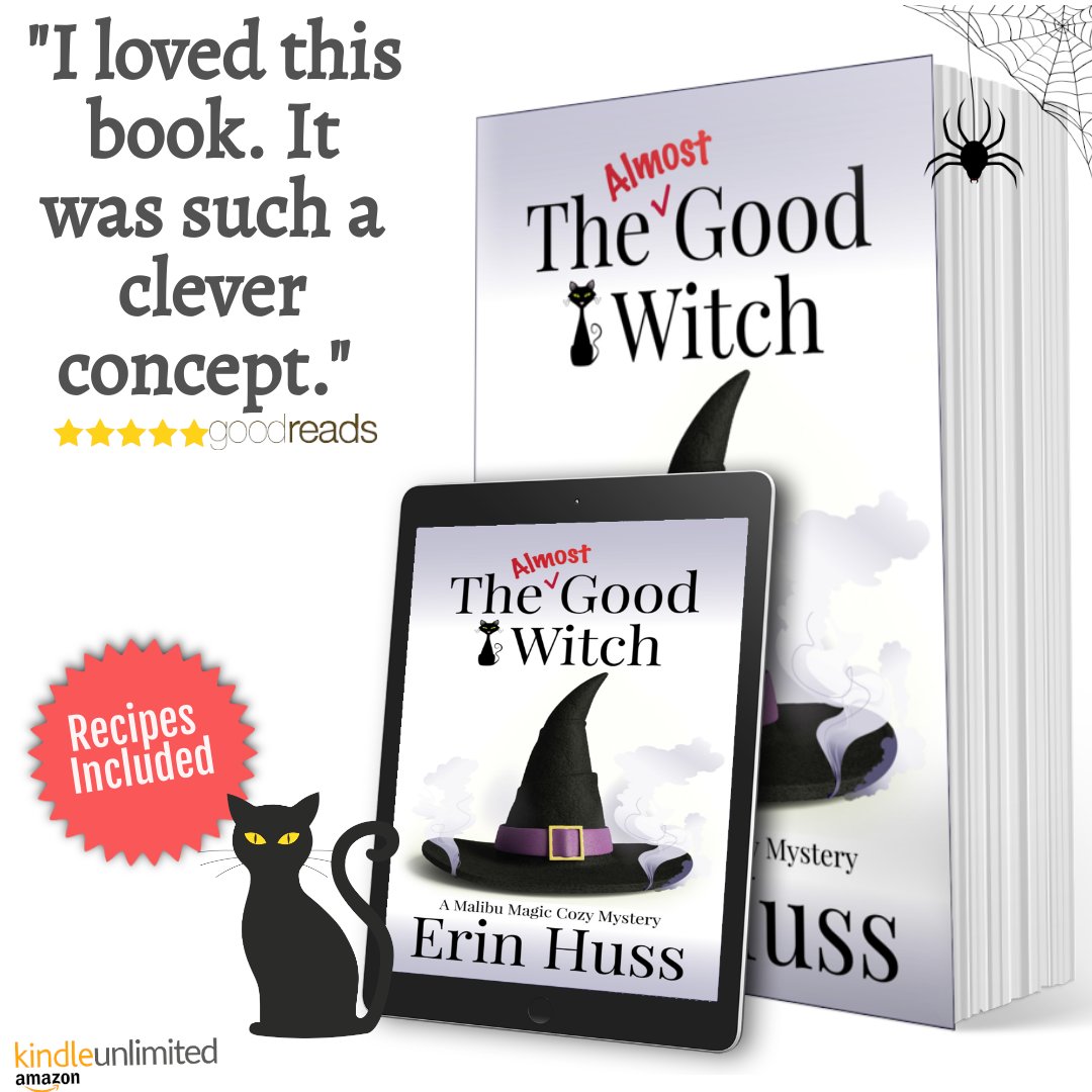 Can an ex-evil witch solve a murder without returning to her wicked ways? The Almost Good Witch out now. Only 99¢
#NewRelease #Halloween2020