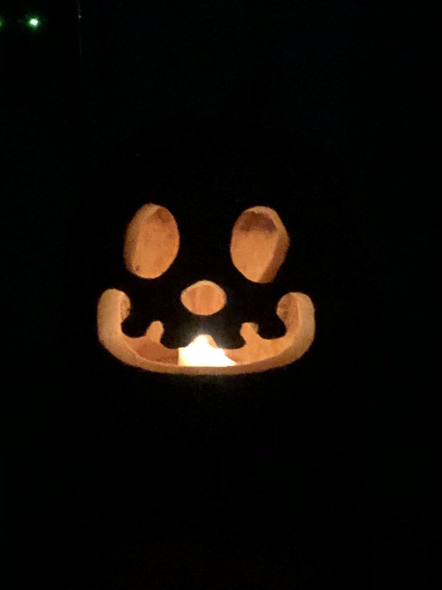 My pumpkin this year, happy Halloween!#AnimalCrossingNewHorizons