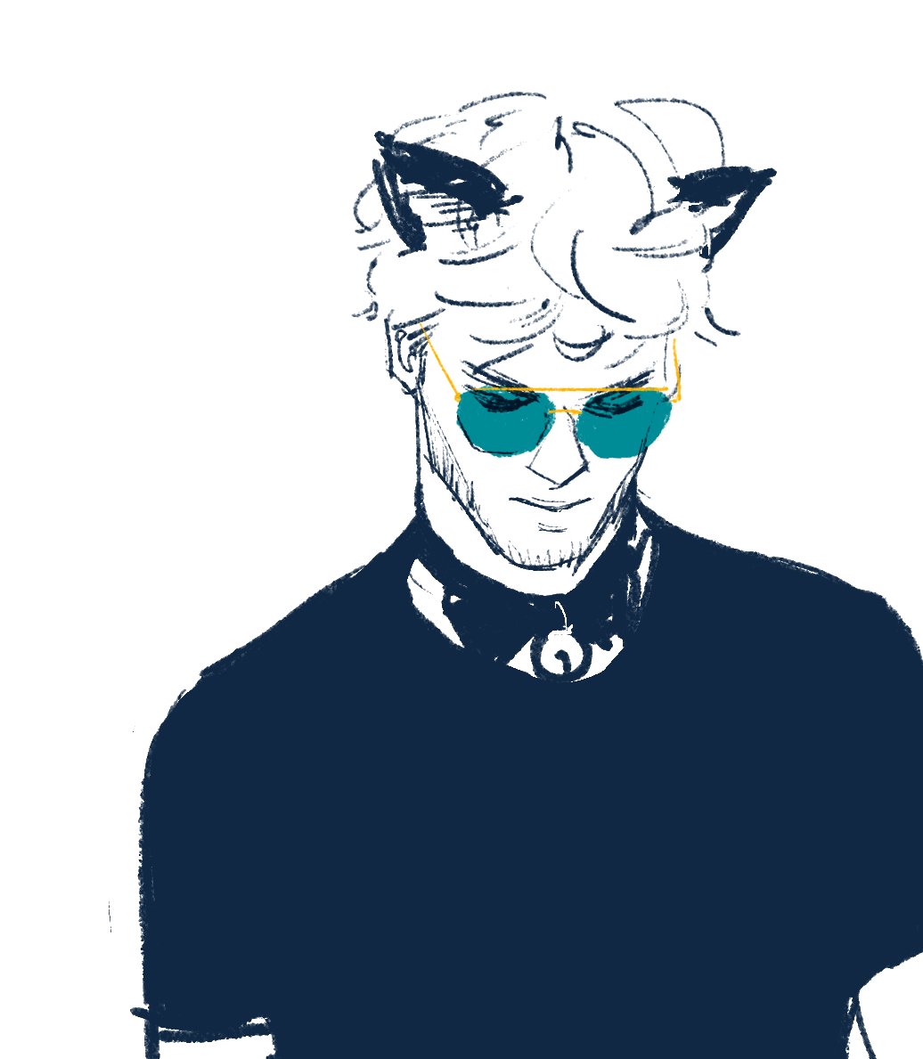 pierre+cat costume (just added cat ears and ribbons on a sketch that's been sitting on my folder for a month)