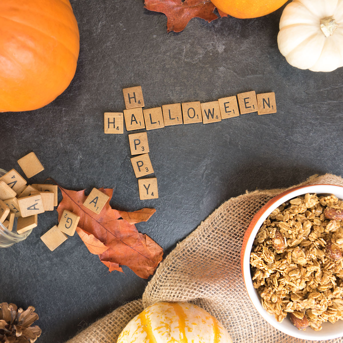 Less Trick-or-Treat &amp; More Triple Word Score Vibes this Halloween🎃 
Don't forget the snacks! 😋 
#Halloween2020