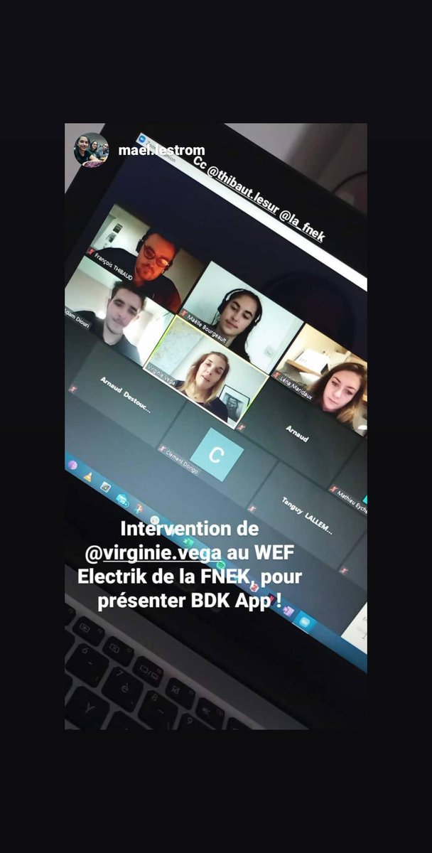 virginie_vega's tweet photo. Et voilà, première participation au Congrès dématérialisé de @La_FNEK !
Bonne fin de Congrès à tous &amp; à très vite !
Et merci à tous pour l'organisation et particulièrement à votre super VP Part @ThibautL_FNEK.

#onestbienchezvega #MKDE #BDKapp #accompagnement https://t.co/kpVnEJtz8E