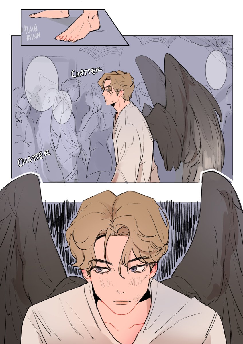 actual-angel-taehyung randomly went to a halloween party held by jeongguk.......