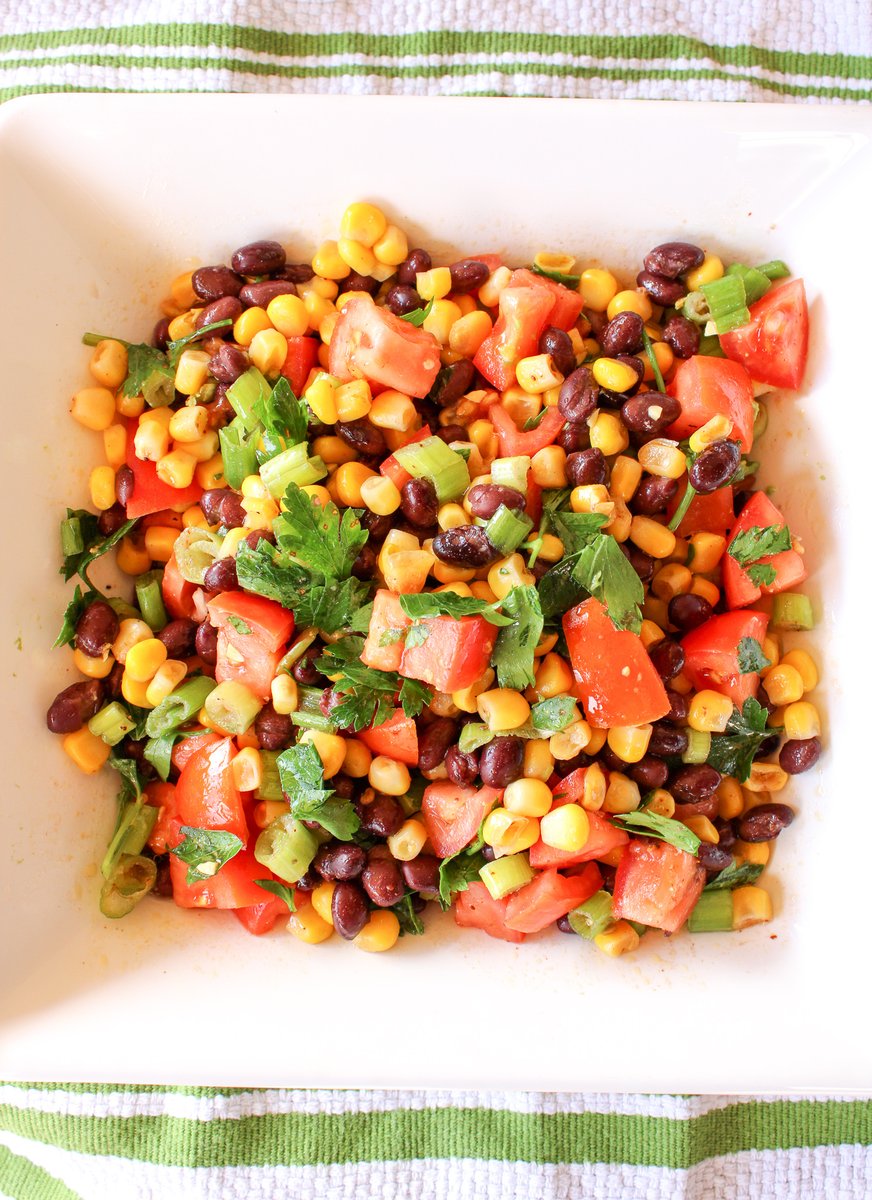 forkandthecork's tweet photo. Game Day.  Game ON!  Cowboy Caviar for the WIN!  Packed with veggies, beans, and a zesty dressing, COWBOY CAVIAR will be a new fan favorite in your house.

This is one of my all time favorite recipes. https://t.co/b2Vth8SmNW https://t.co/nQgnorXjoo
