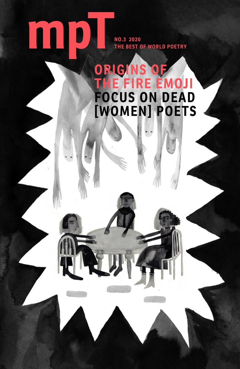 What could be more fitting on All Hallow's Eve than catching up with our spooky digital <a href="/MPTmagazine/">Modern Poetry in Translation</a> séance?

Watch Jessica Wood, Natalie Linh Bolderston &amp; Zoe Brigley commune with the spirits of Enheduanna, Hồ Xuân Hương &amp; Gwerful Mechain: youtu.be/dQUxSV5wwRY 🎃👻🐈‍⬛
