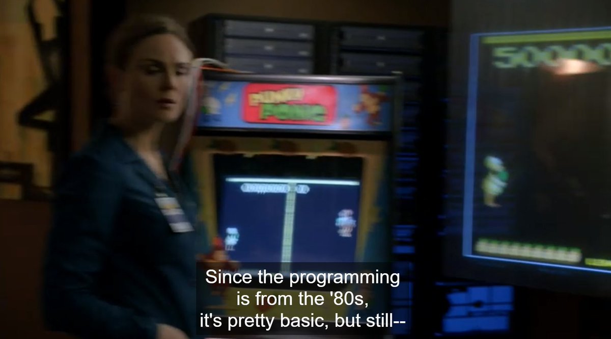 It is very upsetting that Angela didn't say BASIC as a pun here during Bones' foray into esports...