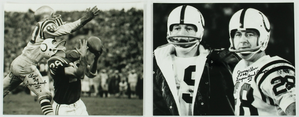 AlvaroNFLMartin's tweet photo. Se fue #JimmyOrr, WR del @ProFootballHoF. Comenzó su carrera con @Acereros y tras ser canjeado a @Colts, se combinó con #RayBerry, #JohnMackey y #LennyMoore como blancos de #JohnnyUnitas. Apodaban la esquina derecha de la zona de anotación de #MemorialStadium 'Orrsville'. QEPD. https://t.co/Cdww66fxy6
