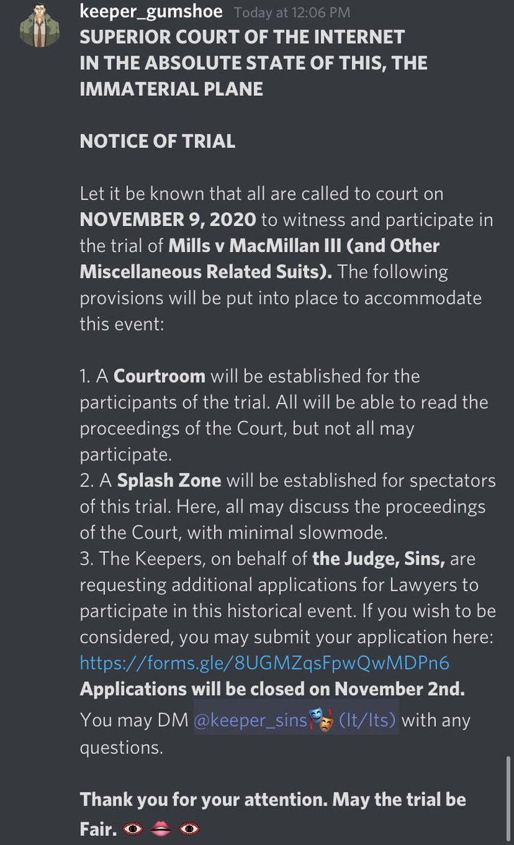 BlaseballNews's tweet photo. BREAKING NEWS: 

More information on the upcoming Trial has been released! 

Nov. 9th, 2020. https://t.co/HpOsKm7poE