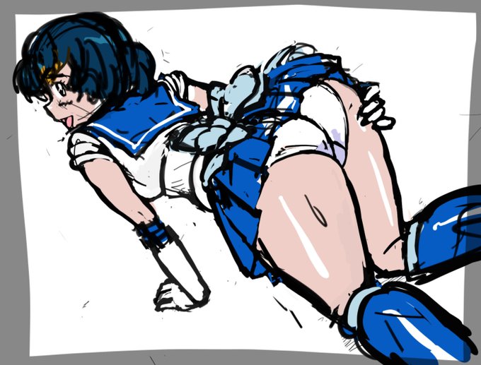 急にマーキュリーさん描きたくなってとりあえずラフ 