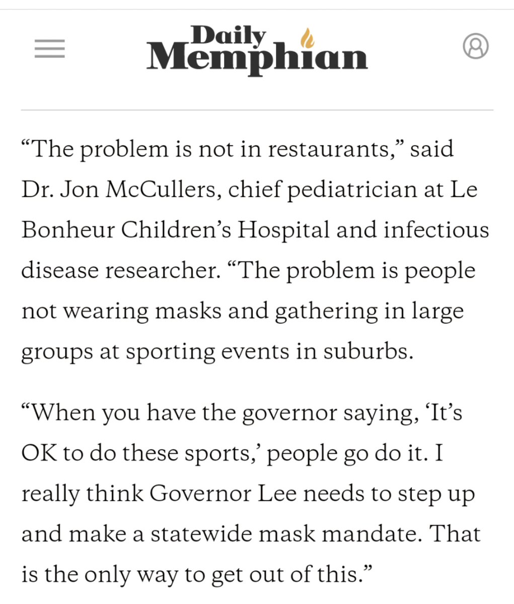 This would be worrying enough, just by itself, especially since the suburbs insist on holding super-spreader events without masks.And, of course, the governor refuses to implement a mask mandate...even though the White House recommended it months ago.4/