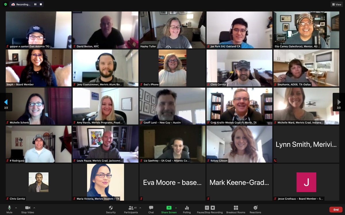 Yesterday our community gathered virtually to celebrate 5 years of supporting veterans in their careers. Thanks to everyone that joined our #MerivisMixer, we just wish it could've celebrated in person - looking forward to the next 5 years!