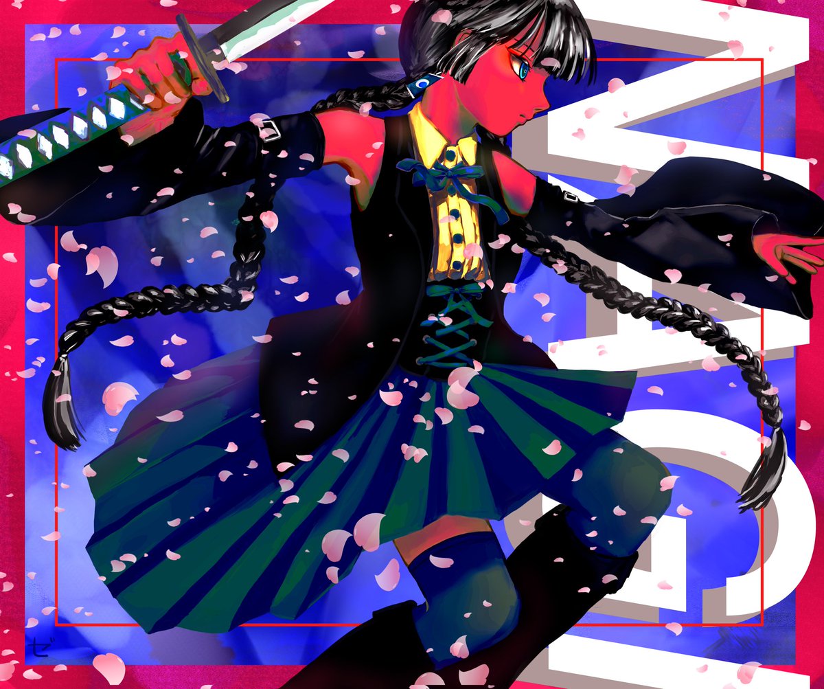 今月描いた絵を晒そう ペンタブに慣れてこれてる セ オヴァッカルのイラスト