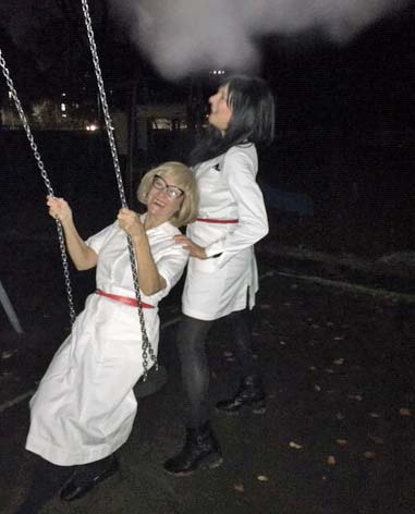 Don't mind us... just having some fun tonight 💋🩸

#Halloween #LookingWell