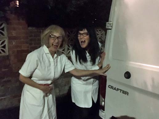 Keep an eye out for us tonight. We don't want to scare you... 💋🩸

#Halloween #LookingWell