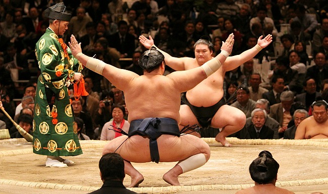 Many loanwords were borrowed directly from Japanese, which also uses Chinese characters, but with completely different pronunciations.seppuku: “cut one's abdomen” 切腹tofu: "rotting beans" 豆腐 sumo: “mutual strike” 相撲judo: "gentle way" 柔道kamikaze: "divine wind" 神風