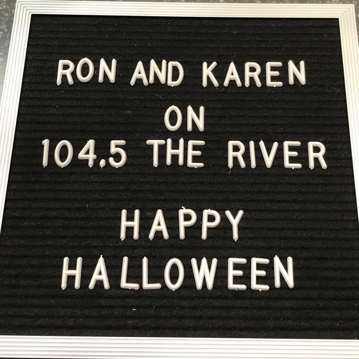 Have a great day! Be safe yโallโ ๐
from @RonOlsonMemphis and @KarenPerrin901, your 104.5 The River Morning Show ๐ป https://t.co/1lOf50gzWU
