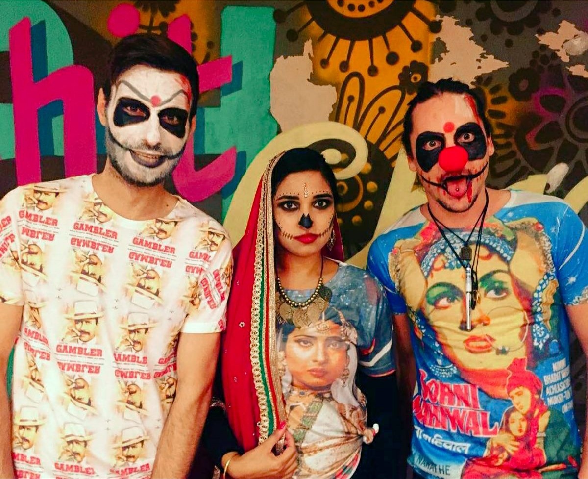 Trick or Treat? 🧟 🎃 🧟‍♀️
A fond #throwback to our first Hallo-Wali (Halloween &amp; Diwali mashup) the year it fell on the same day. Where does the time go?! 😵