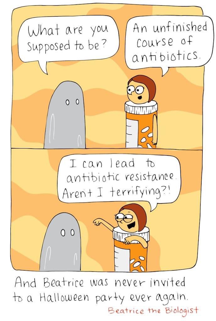 Happy Halloween #AMR #AMRAwareness