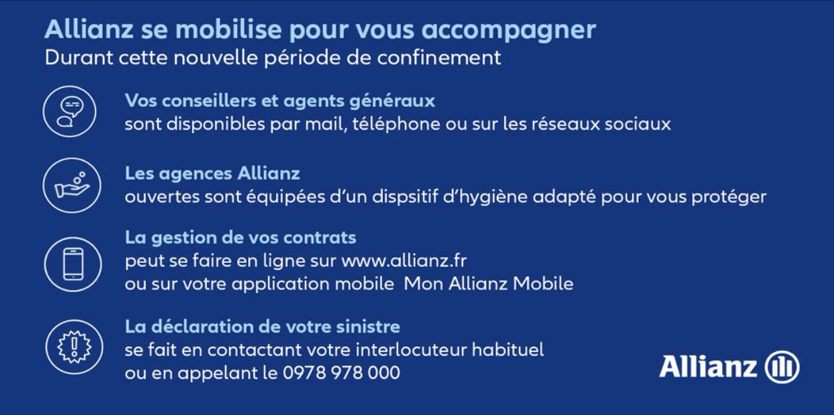 #ConfinementActe2 

➡️ Vos interlocuteurs habituels sont disponibles pour vous répondre par mail, téléphone ou en agence.

➡️ Vous pouvez effectuer vos opérations en ligne via votre espace client : bit.ly/3e9Mu8J

Privilégiez les moyens de contact à distance. #StayHome