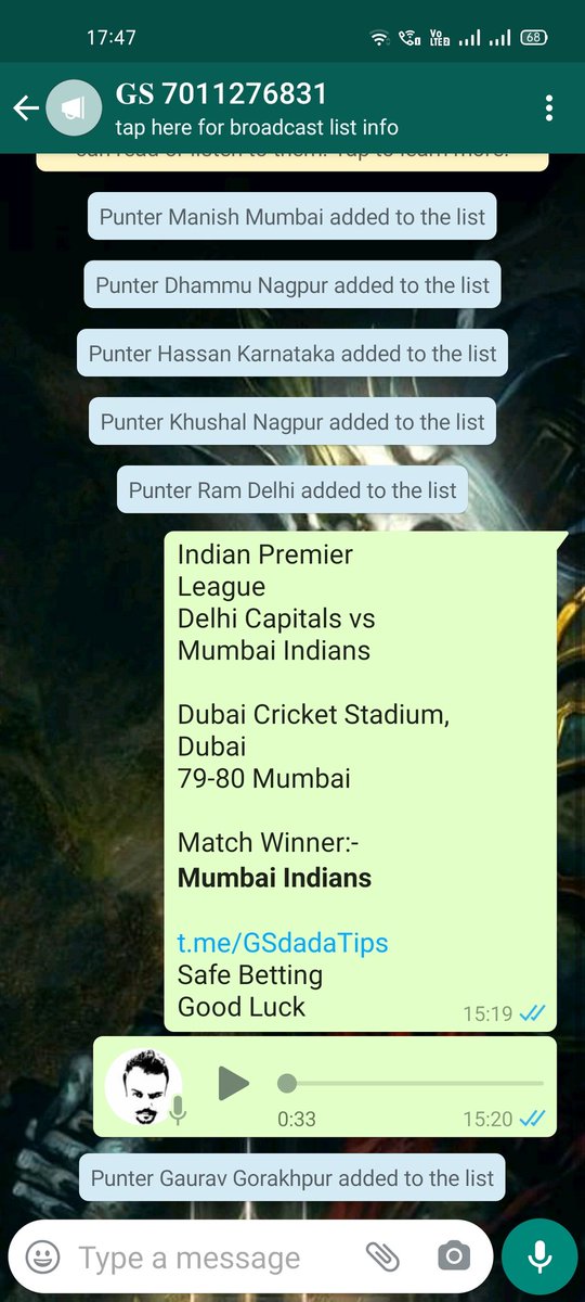 gsdadatips's tweet photo. Mumbai Won the Match
#DCvMI #DCvsMI #MIvDC #MIvsDC #DC #MI
#IPLTipster #IPL13 #IndianPremierLeague #IPL #IPL20 #IPL2020 #IPLtips #CricketBetting #Betting #BettingTips #Jackpot #Prediction #MatchPrediction #Tipster #Tipping #Tipper #MatchTips #SessionTips #T20 #Trading #Dream11 https://t.co/Vx4a0VdfXc