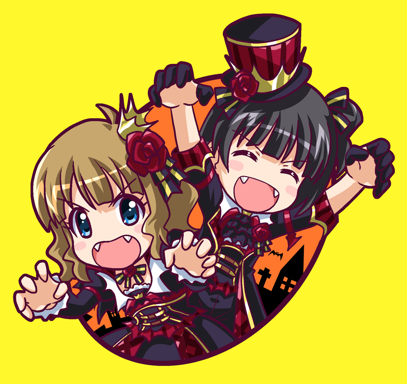 周防桃子 「ハロウィンいくもも 」|すめらぎこう＠ぱるくすのイラスト