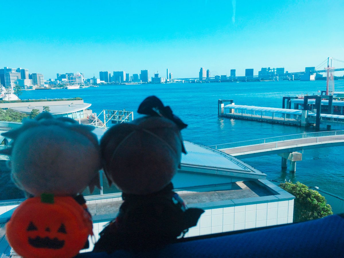 横浜 いいえお台場です ヌン茶してきた ぴーちゃんのイラスト 横浜 いいえお台場です ヌン茶してきた ぴーちゃんのイラスト