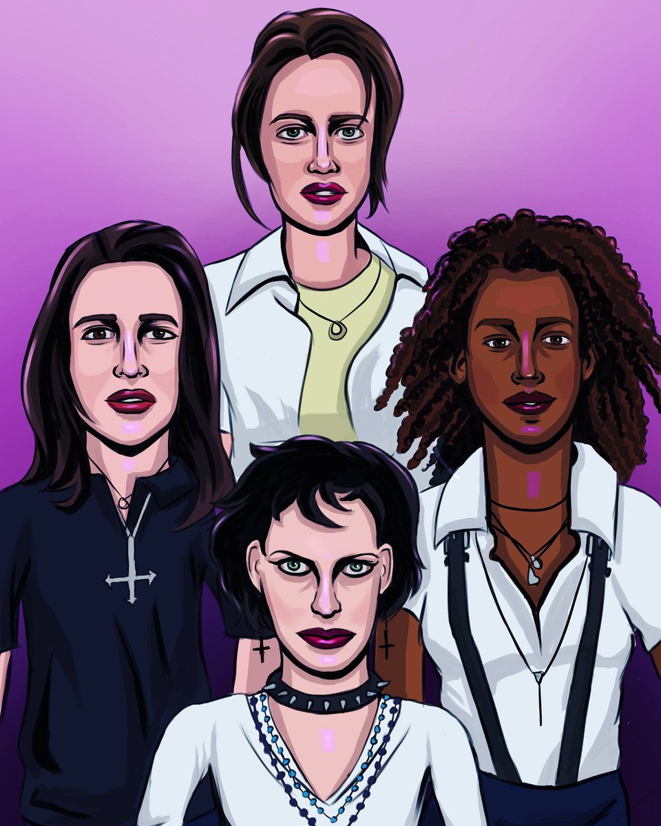 We are the weirdos, mister.

#TheCraft #witches #10DaysofHalloween #art