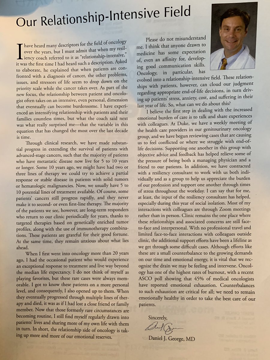 chadinabhan's tweet image. Thanks @Daniel_J_George for sharing your thoughts. Nicely written.
I just had no idea you had a “resilience coach”; how do I get one @charlesryanmd @TiansterZhang 
I feel like need about 10.