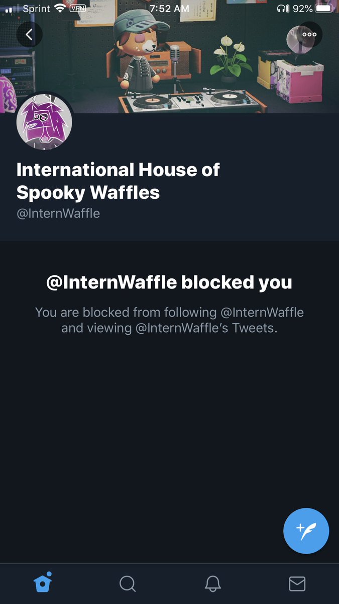 Hey guys! I’ve finally joined the @/Internwaffle  block club. But it’s not for what you think! I got blocked for calling him out on the racially insensitive remarks he made while defending his lover, EA, surprising right? Probably not lol. Here’s a thread :  https://twitter.com/PronCron/status/1321873651663339521