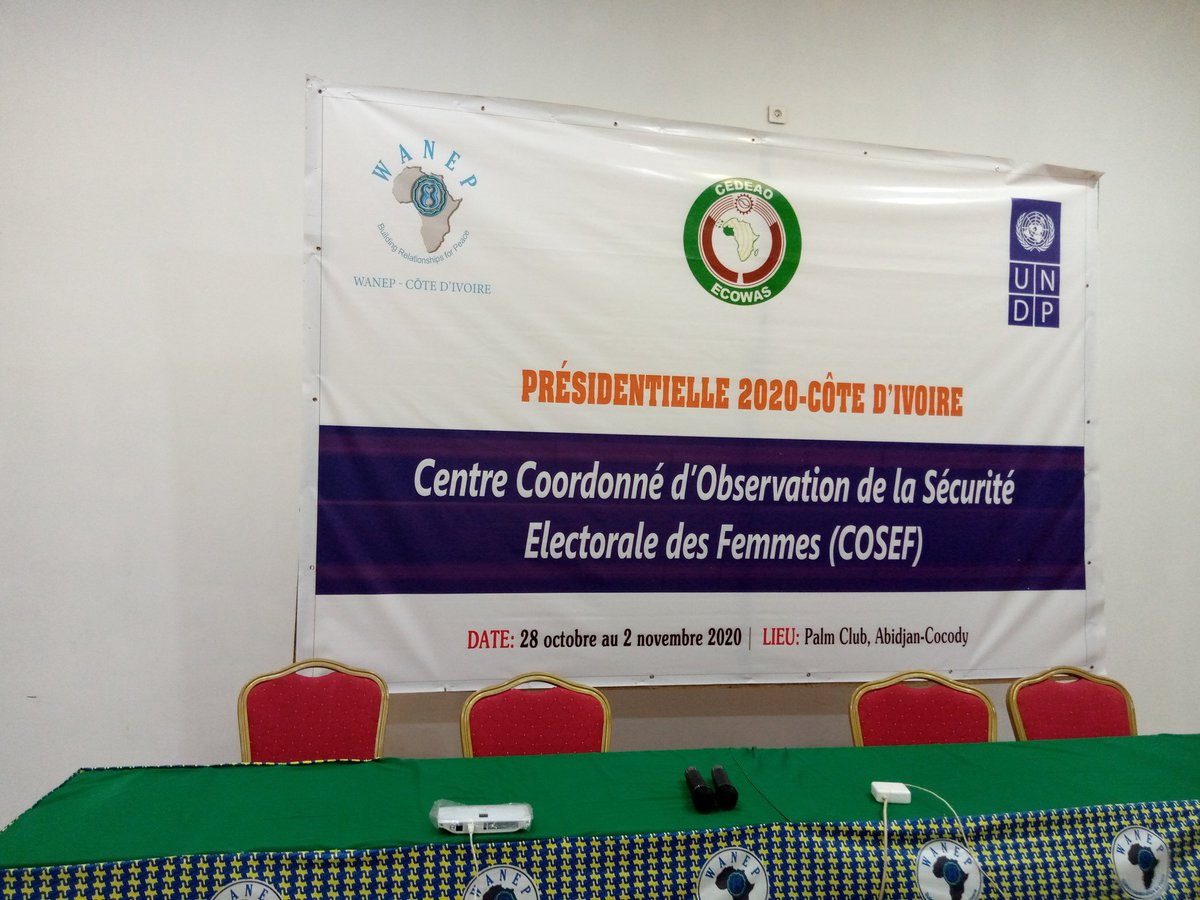WANEP_Regional's tweet photo. #CIV20 Le COSEF en images.
@ecowas_cedeao
@UNDPAfrica
@pnudcotedivoire
#ToutPourLinclusionDuGenre #R1325
#civ225 #sahel #CivElections2020 https://t.co/NAWqr63jMQ