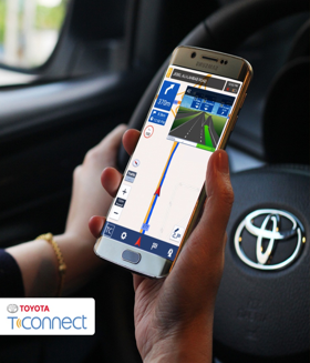 tconnect_me's tweet photo. Confused on the roads ? Don’t know which way to turn? Use T-Connect with new junction view to help you relax and drive safely. 
 Exclusive feature by T-Connect app for TOYOTA Owners. 
 #TConnect #Toyota #ToyotaOwners #ToyotaUAE #dubai #abu_dhabi #mydxb #bahrain #kuwait #uae #cars https://t.co/6pJoqV6pqA